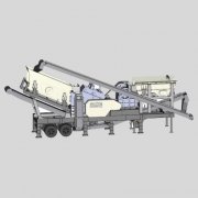 <b>輪胎式移動破碎站集成化程度比較高、機(jī)動性能比較強(qiáng)，也經(jīng)常應(yīng)用于其他的需</b>